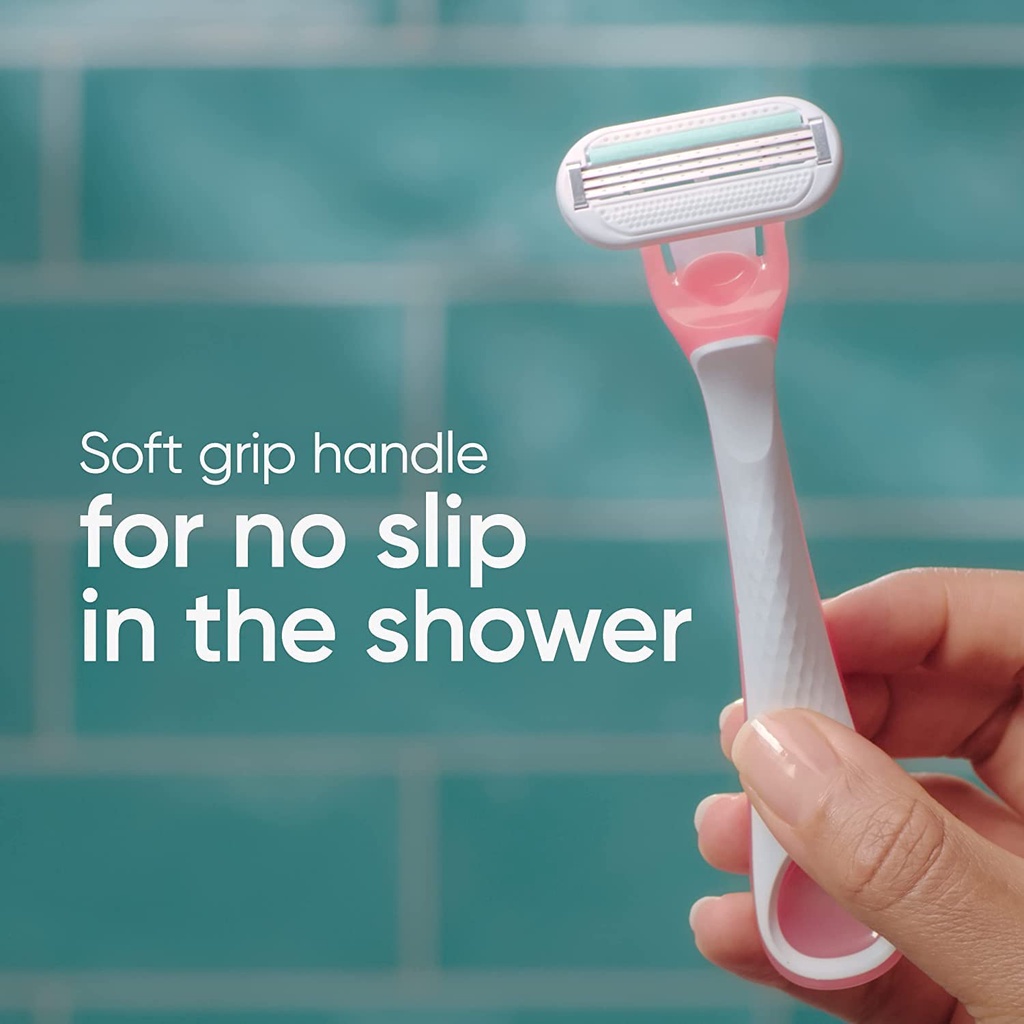 Dao cạo nữ 3 lưỡi Gillette Venus Sensitive Disposable Razors  - Chemist Warehouse Úc | linhsstore