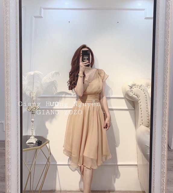 Váy lụa tơ 3 màu