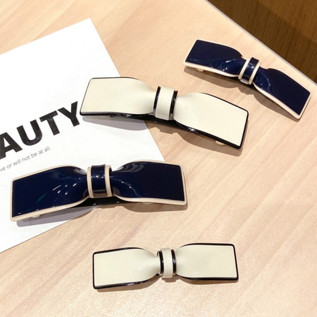 Kẹp bấu tóc nơ nhiều kiểu sang trọng TÍM STORE phụ kiện thời trang hàn quốc