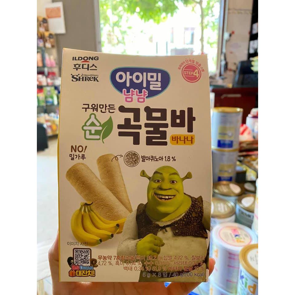 Bánh Quế Ngũ Cốc Xốp Mềm ILDONG Hàn Quốc cho bé từ 1 tuổi