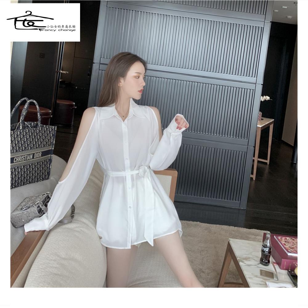Đầm Mùa Hè Hở Vai Phong Cách Hong Kong Cổ Điển Quyến Rũ Mới Cho Nữ
