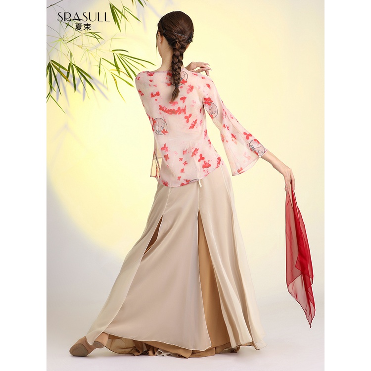 ((M &amp; E) Bộ Trang Phục Khiêu Vũ Phong Cách Trung Hoa Cổ Điển Thanh Lịch Rhyme Cho Nữ