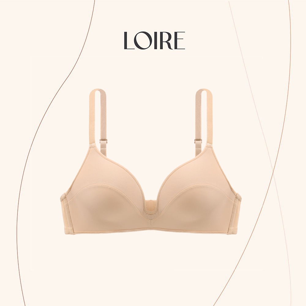 Áo Lót Su Đúc Không Gọng Đệm Mỏng Phối Lưới Loirechic BRC70