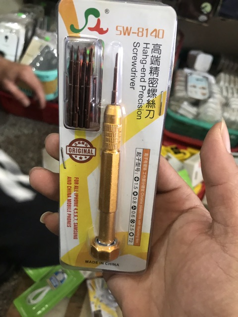 Tô vít SW-8140 5 đầu xịn không bị toét khi vặn sửa điện thoại