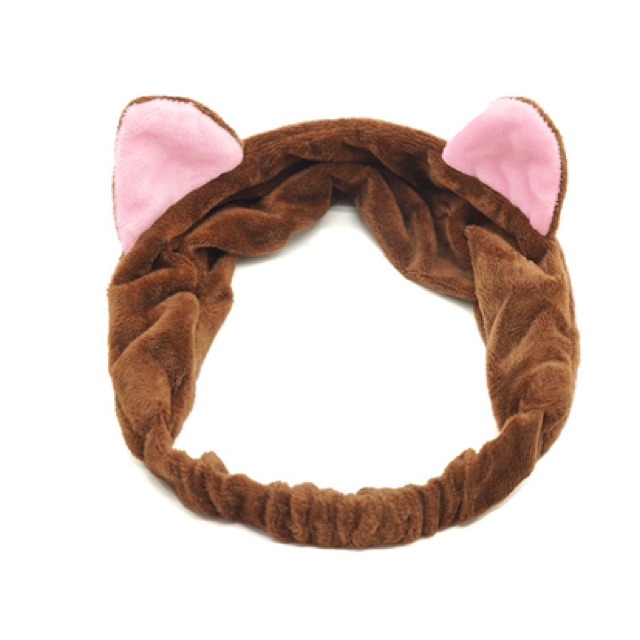 Headband Băng Đô Nữ Tai Mèo Ulzzang Hàn Quốc Nhiều Màu Sắc Cực Xinh Xắn