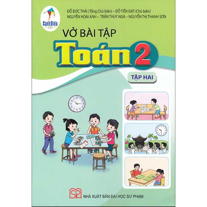 Sách Vở bài tập toán 2 Tập 2 (CD) và Bài tập tuần Toán 2 Tập 2 (ND)