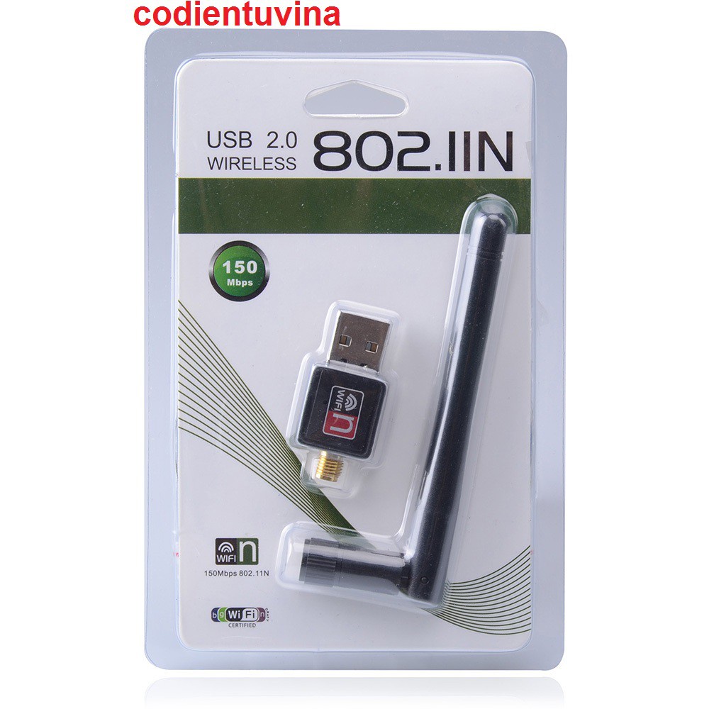 USB 2 0 WIRELESS 802 IIN 600MBPS Shopee Vi t Nam