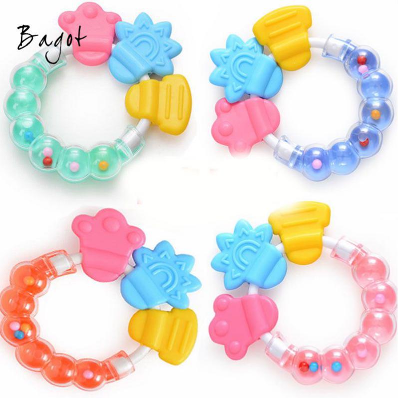 Bagot Bé silicone răng hàm teether rattle