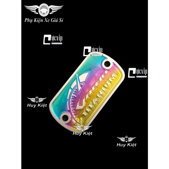 Nắp Dầu Vario 2018 - 2022 Titan Điện Phân, 2 Lỗ Ngang MS4307