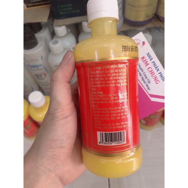 Dung dịch uôn tóc Sâm B5 Koriko Minh Phượng 500ml