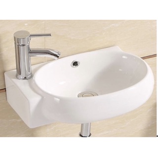Chậu rửa mặt lavabo góc