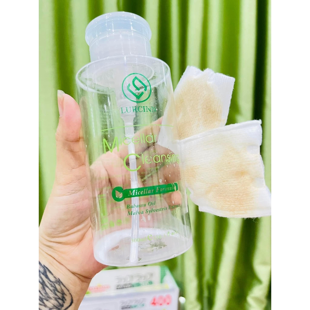 Nước Tẩy Trang LURCINN Micellar Cleansing 300ml Hỗ Trợ Làm Sạch Sâu cho Da