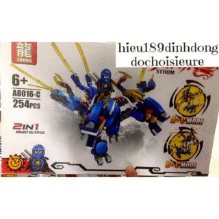 Lắp ráp xếp hình ninjago a8016 : rồng