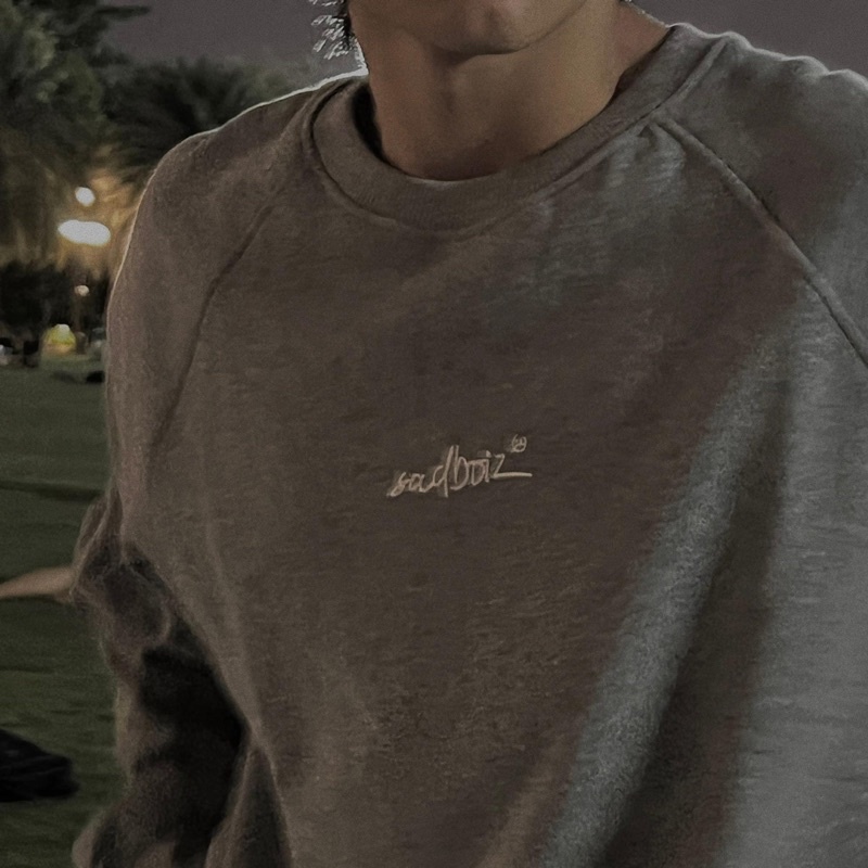 Áo sweater lowkey chính hãng Sadboiz