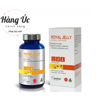 Sữa Ong Chúa Careline - Royal Jelly 1000 mg Sữa Ong Chúa Tươi 100% Úc 300 viên