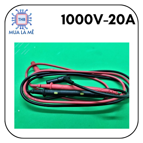Que đo đồng hồ vạn năng 1000V 20A chất lượng tốt.