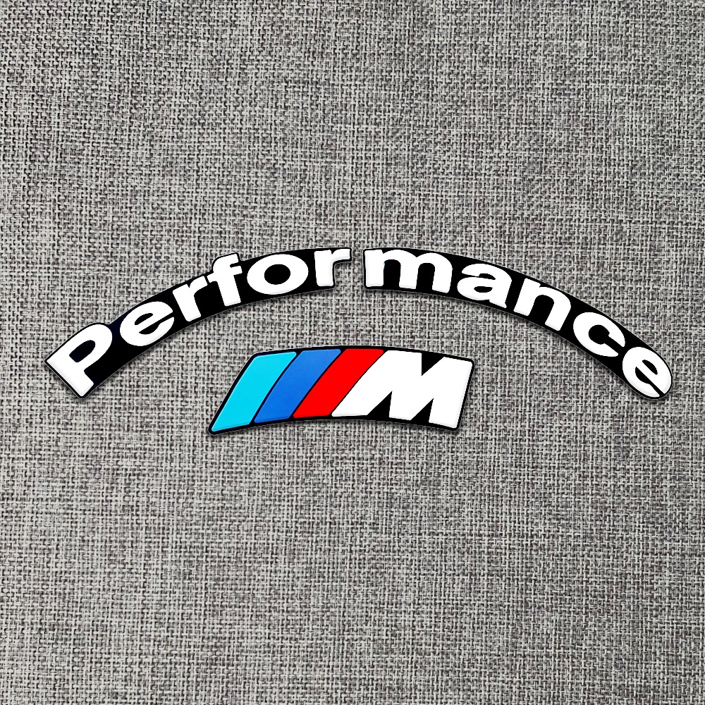 1 Set Miếng Dán Lốp Xe Hơi/Mô Tô Hình Chữ Cái Trang Trí Cá Tính Cho BMW