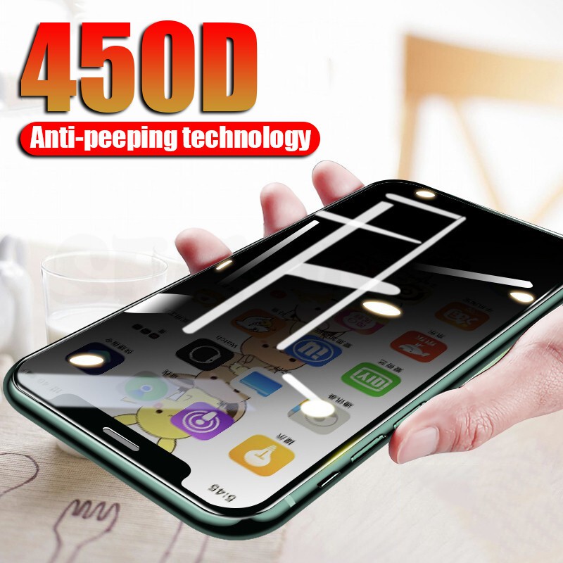 Kính Cường Lực Bảo Vệ Màn Hình Chống Nhìn Trộm Cho Iphone 6 6s 7 8 Plus X Xr Xs Max 11 Pro Max Tiện Dụng