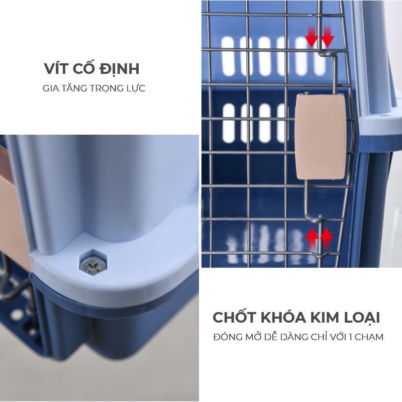 Lồng vận chuyển thú cưng chuyên dụng Pet Parkway, lồng hàng không vận chuyển chó mèo, lồng đựng chó, lồng đựng mèo