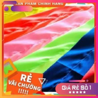 Bộ 8 Chiếc Cờ Chuối Đủ Màu Vải Satanh Siêu Đẹp