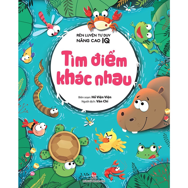Sách - Rèn luyện tư duy, nâng cao IQ - Tìm điểm khác nhau