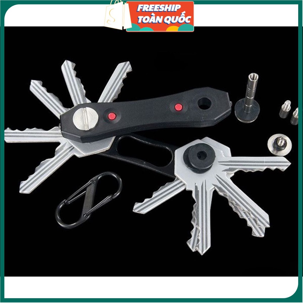 Bộ Giữ Khóa S7 Có Đèn Soi Thông Minh (Lên Đến 16 Chìa)