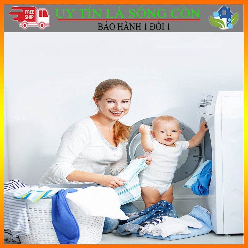 Hộp 12 Viên Tẩy Vệ Sinh Lồng Máy Giặt, Sủi sạch vi khuẩn, Tẩy Sạch Cặn Bẩn Lồng Giặt