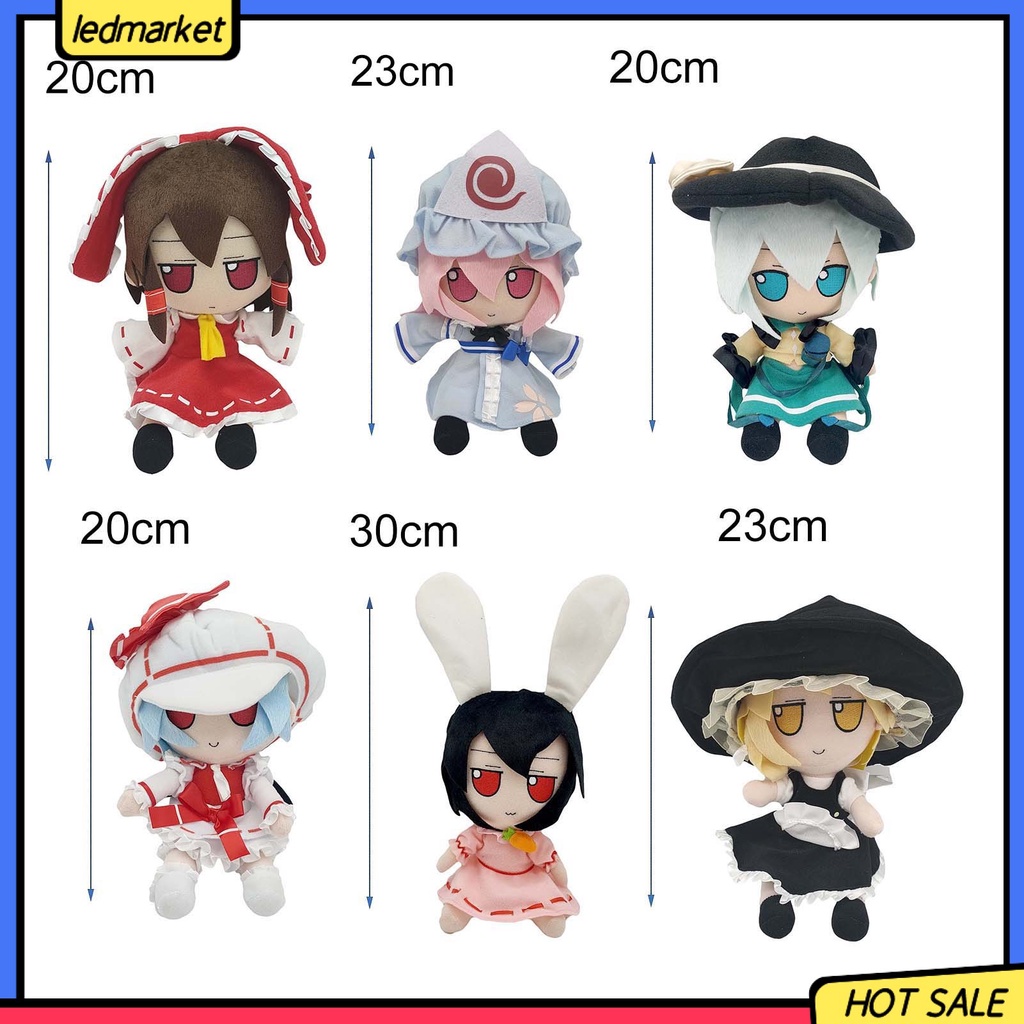 Búp Bê Nhồi Bông Anime Anime Dễ Thương Thân Thiện Với Môi Trường Cho Trẻ Em Hóa Trang TouHou
