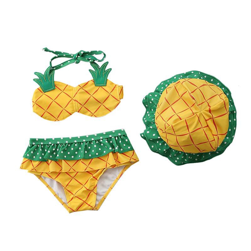 Đồ bơi bikini bé gái trái thơm
