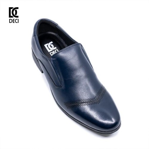 Giày tây nam loafer da bò nhập khẩu cao cấp DECI GTA-NAVY 03