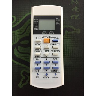 Điều khiển Điều hòa panasonic CS 2 chiều