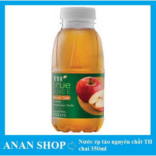 NƯỚC TÁO TỰ NHIÊN - TH TRUE JUICE CHAI 350ML