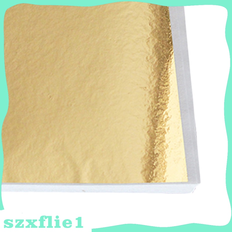 [🔥Hot Sale🔥] Imitation Gold Leaf Transfer Leaf Foil Gilding Crafting DIY Champagne Silver