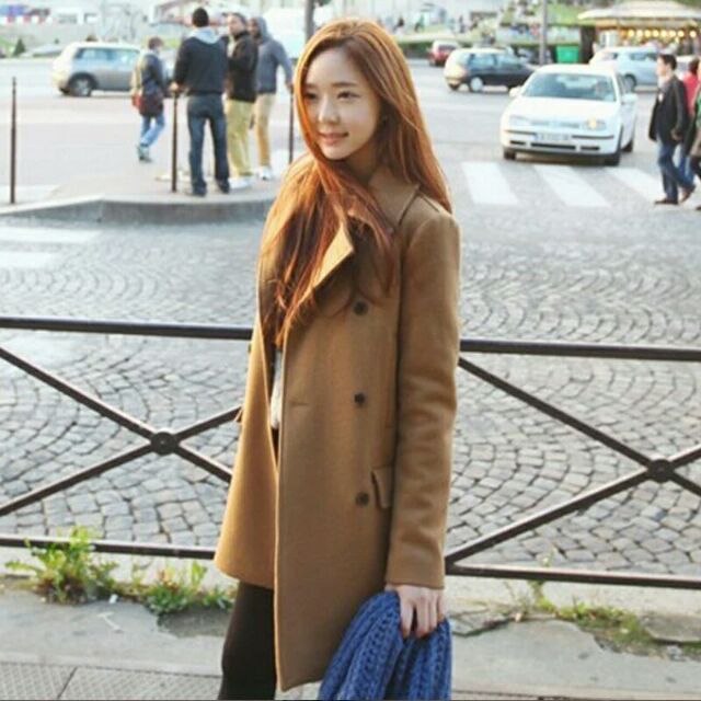 Áo dạ dáng dài hot rất Hàn