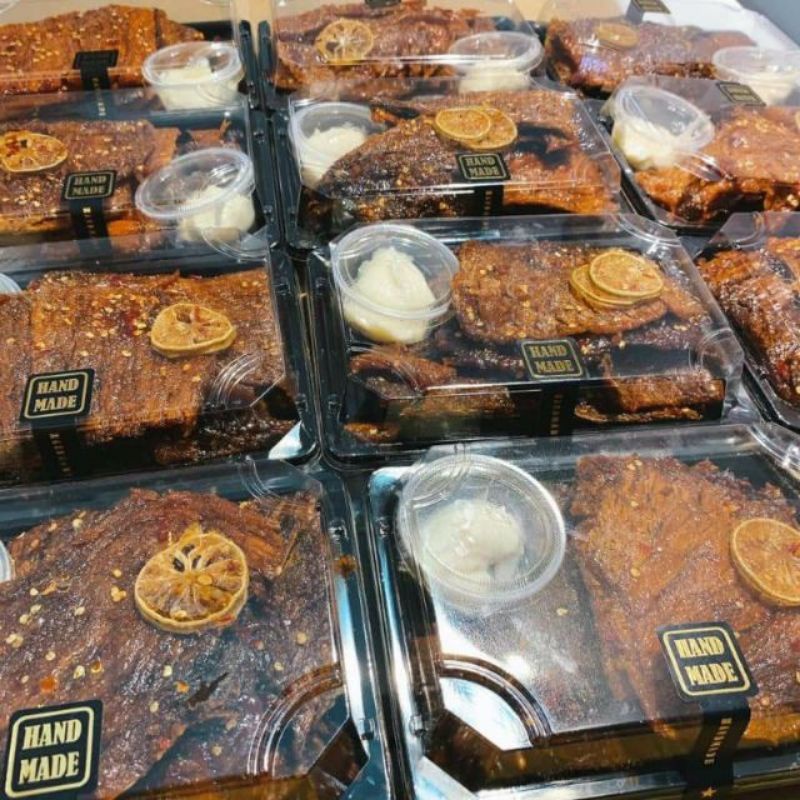 Khô Bò Mềm Sốt Chanh 250gr