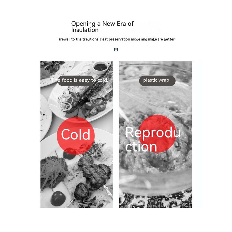 Lồng Bàn Đậy Thức Ăn Bằng Nhựa Trong Suốt Cách Nhiệt Chống Bụi Đa Năng Tiện Dụng Ốp