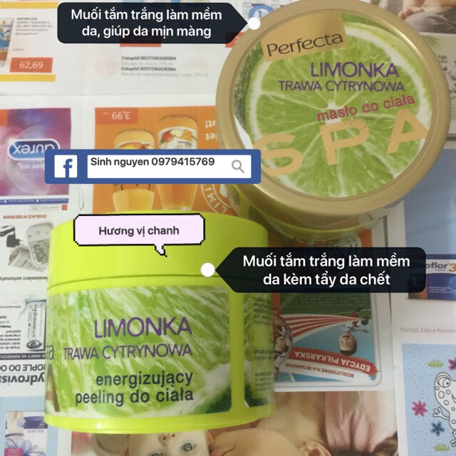 Muối tắm trắng da perfecta spa balan | BigBuy360 - bigbuy360.vn