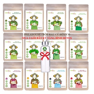 Bột Rau Củ Nguyên Chất Sấy Lạnh Dalahouse (12 loại rau củ - túi 50g) -  Bột rau củ Organic Date mới nhất