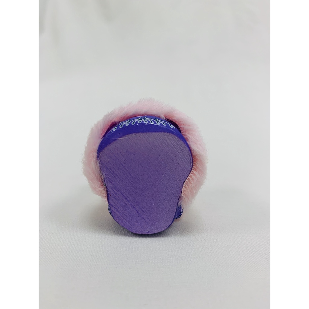 Móc Chìa Khóa Hình Sư Tử Bằng Nhựa Resin Thời Trang Dùng Làm Quà Tặng 毛毛-紫粉