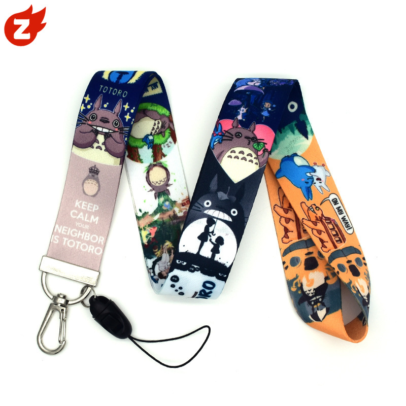 ✨1 Dây Đeo Điện Thoại/ Chìa Khóa In Hình Totoro Đáng Yêu