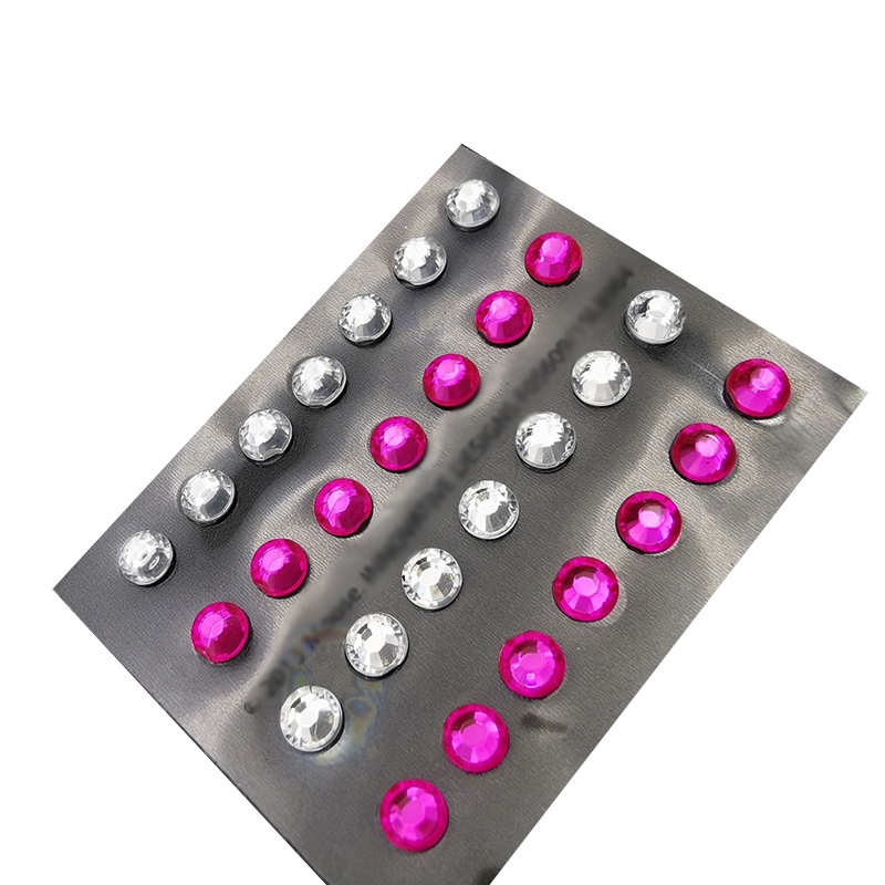 Miếng Dán Trang Điểm Mắt Họa Tiết Kim Cương Lấp Lánh