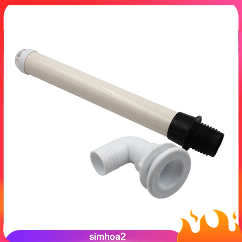 Ống thoát nước 90 độ 1-1/2" x 18" cho tàu thuyền | BigBuy360 - bigbuy360.vn