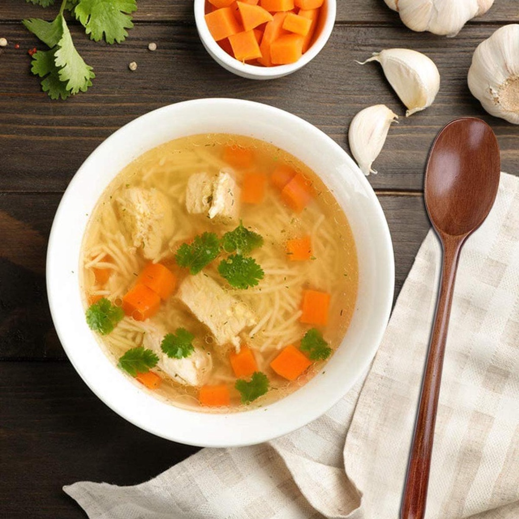 AUGUSTINA Muỗng Gỗ Phong Cách Nhật Bản Thân Thiện Với Môi Trường