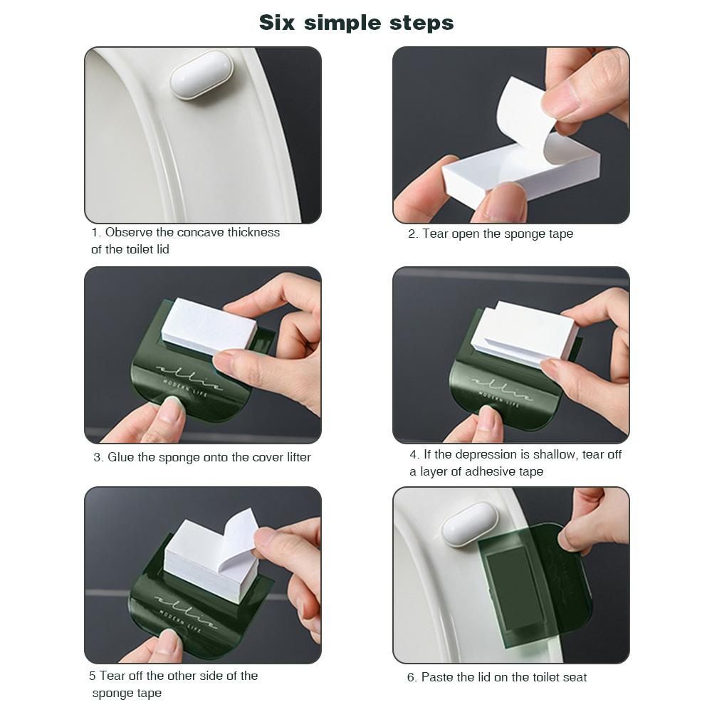 Vỏ Bọc Nâng Bệ Ngồi Toilet Chống Chạm Phong Cách Bắc Âu Tiện Dụng