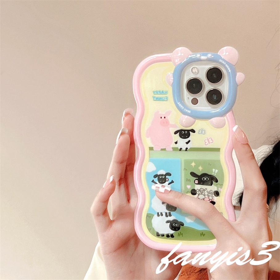 Ốp Điện Thoại Mềm Trong Suốt Họa Tiết Hoạt Hình Dễ Thương Cho iPhone 14 13 12 11 Pro Max X XR Xs Max 8 7 6 6s Plus