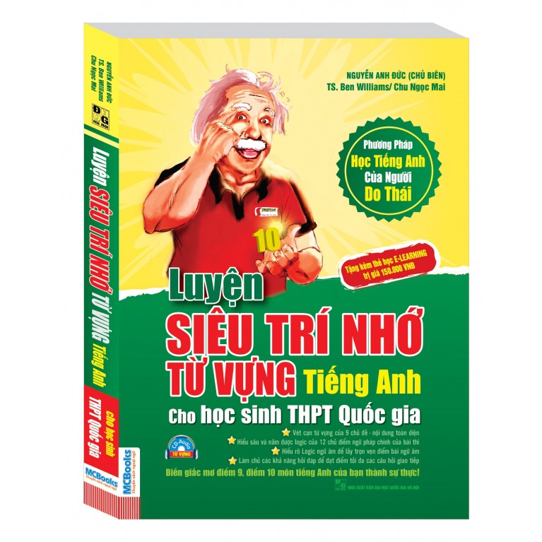 Sách - Luyện siêu trí nhớ từ vựng tiếng Anh dành cho học sinh THPT quốc gia (nghe qua app)