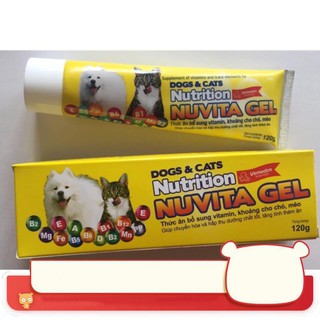 Gel dinh dưỡng dành cho chó mèo nuvita tqa28