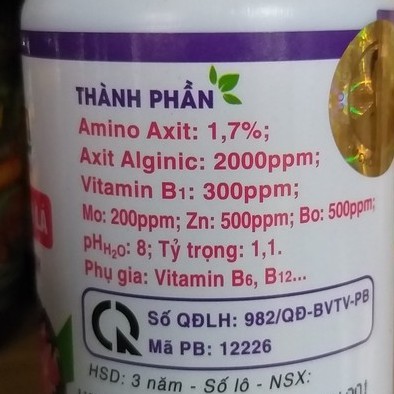 Phân Bón Lá Sinh Học Ami Green - Phân hữu cơ Sinh Học Ami Green - Tốt Rễ Bật Mầm Xanh Lá