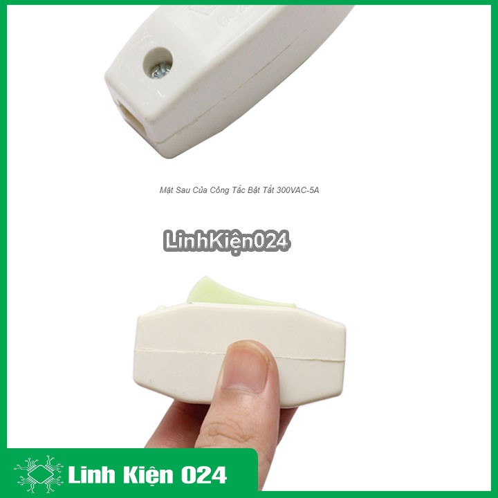 Công Tắc Bật Tắt 300VAC-5A