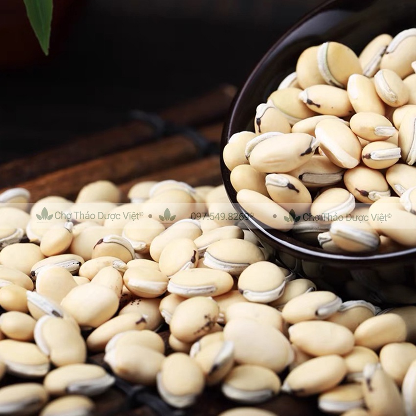 Bạch Biển Đậu 1kg (Đậu ván trắng khô sạch đẹp) - Chợ Thảo Dược Việt